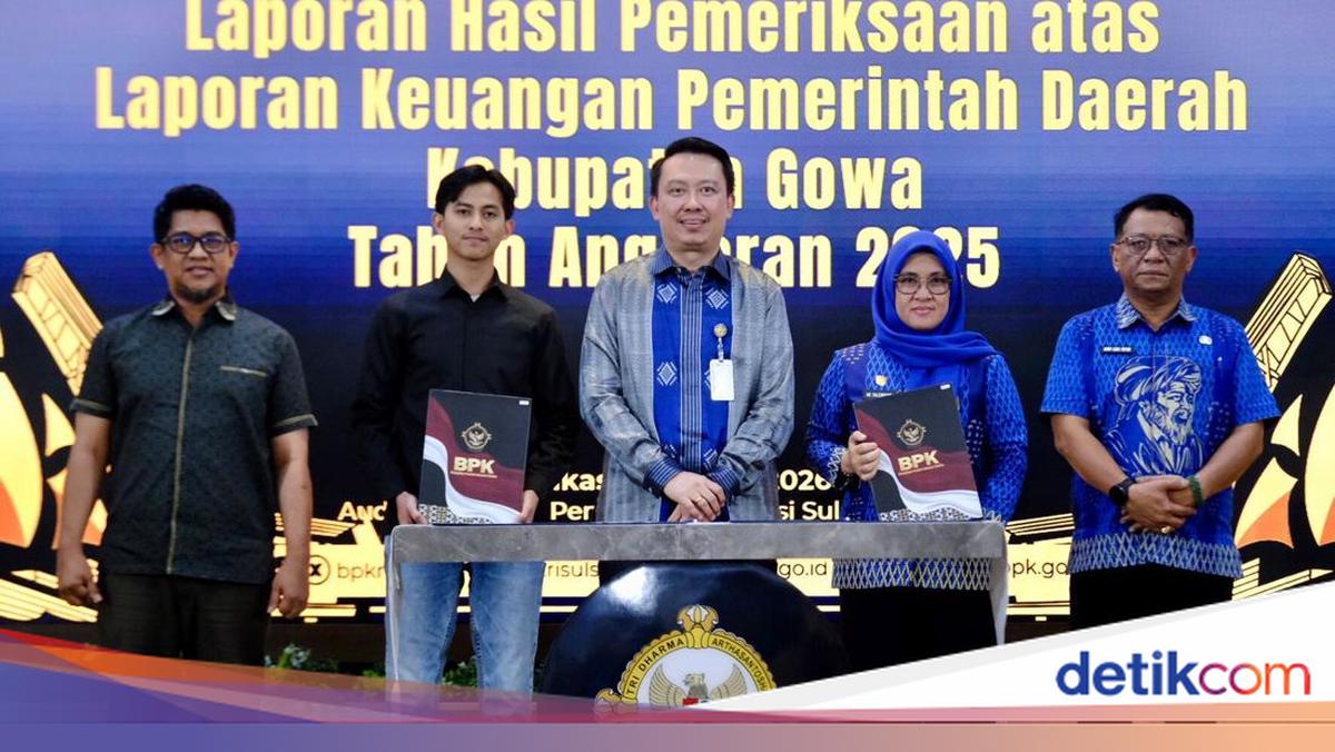 Pemkab Gowa Raih Opini WTP 14 Kali Berturut-turut dari BPK RI