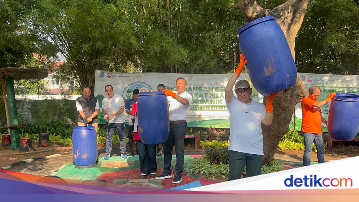 RW di Jaktim Kelola Sampah Pakai Biopori Jumbo, Pramono: Jadi Role Model