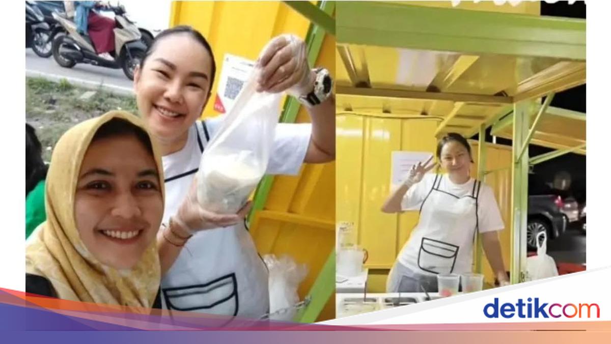 Kalina Oktarani Tegaskan Gak Malu Jualan Es Teler di Pinggir Jalan