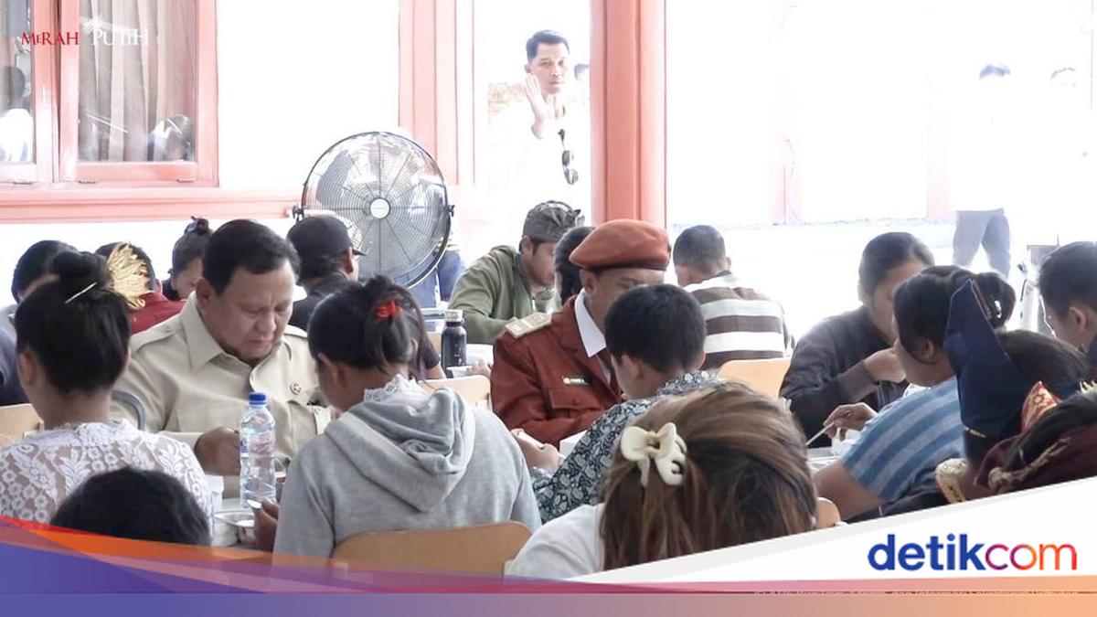 Prabowo Makan MBG Bareng Ortu dan Siswa, Bukan Cuma Sekadar Kunjungan!