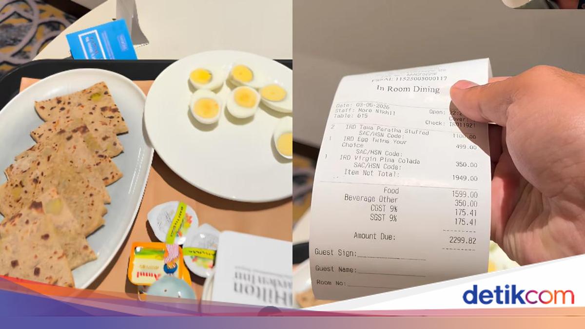 Furkan Hotel Roti Cuma Pesan Telur dan Roti di Hotel, Pria Ini Kaget Bayar Rp 437 Ribu