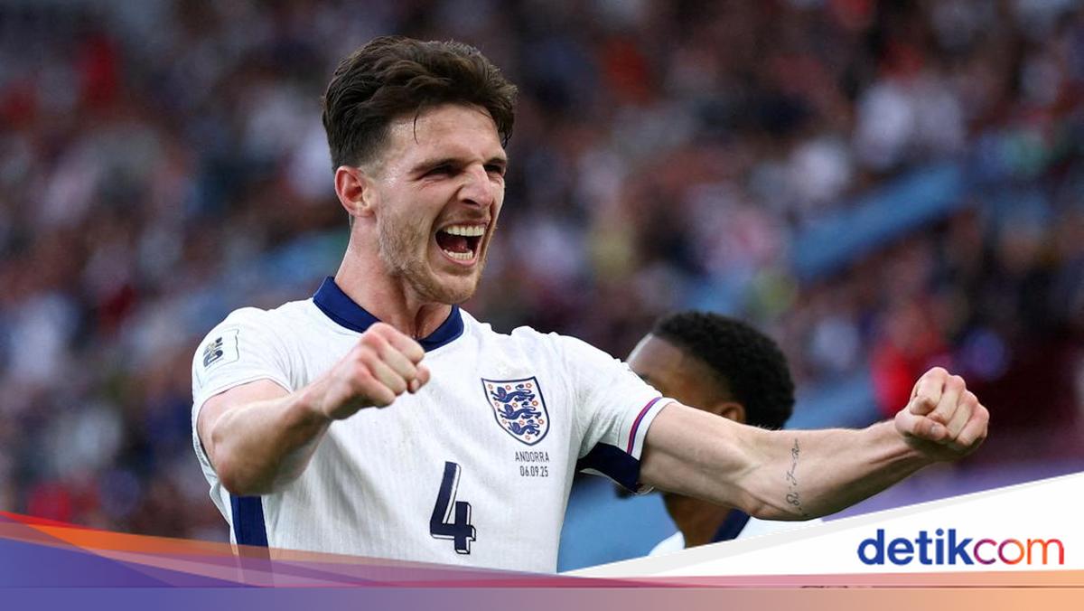 Jordan Rice Declan Declan Rice Jadi Wakil Kapten Inggris di Piala Dunia 2026
