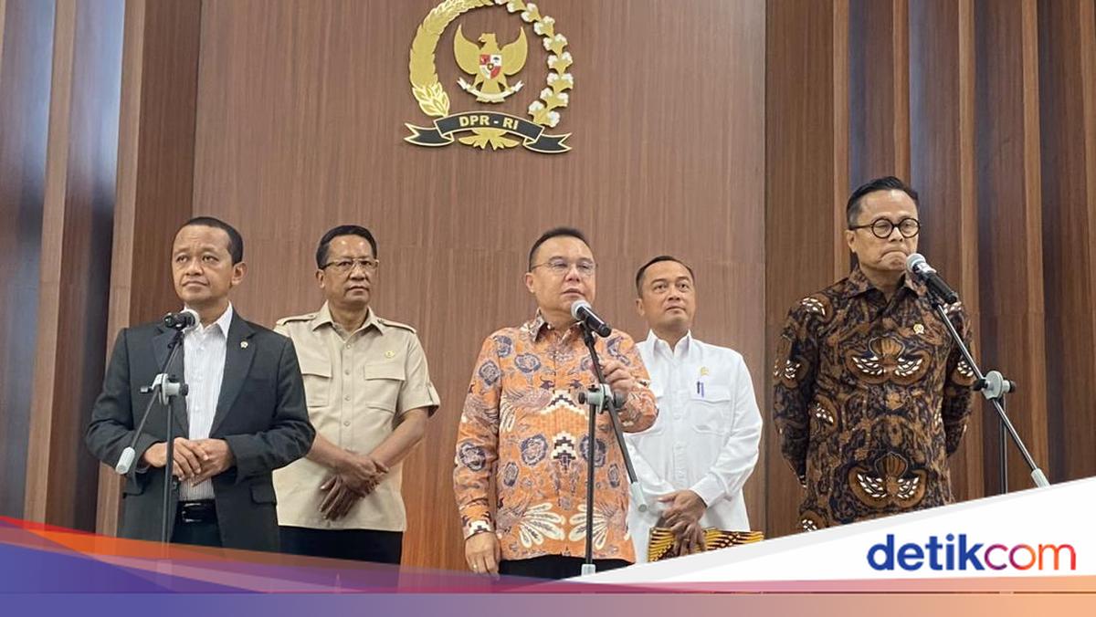 Dasco, Dony hingga Bahlil Koordinasi Percepatan Pertumbuhan Ekonomi di DPR