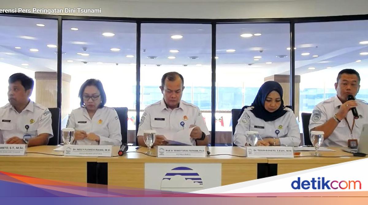 BMKG melaporkan 9 daerah di Indonesia terdampak tsunami mino