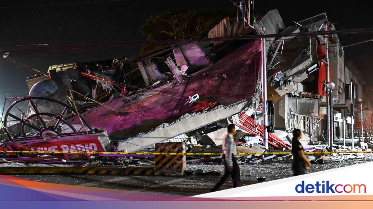 Gempa Dahsyat Bikin Filipina Porak-poranda hingga Jatuh Korban Jiwa