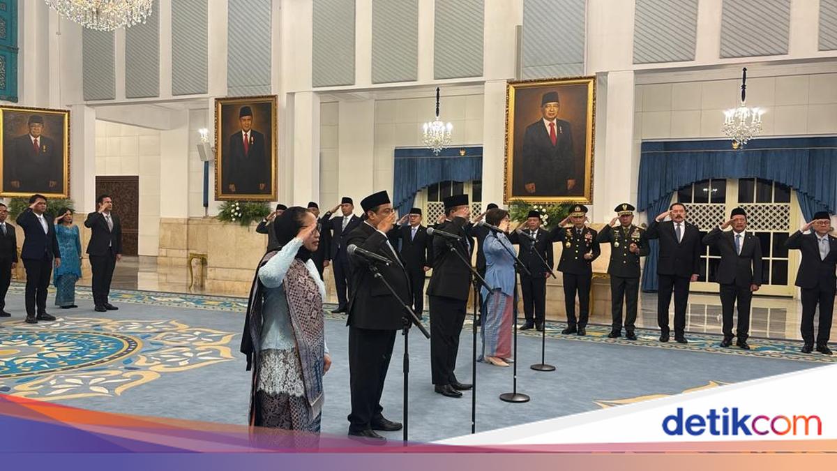 Presiden Prabowo resmi melantik pimpinan baru BGN, Nanik S D