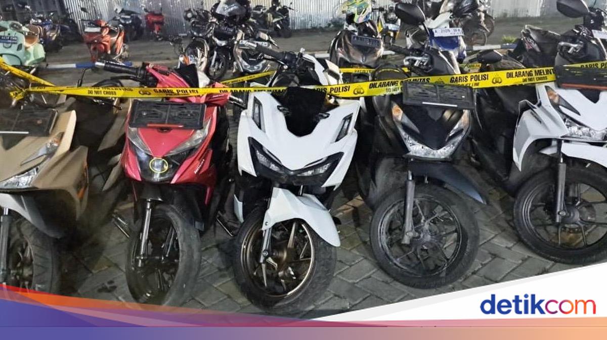 10 Kali Beraksi, 5 Pelaku Sindikat Curanmor di Tangerang Diringkus