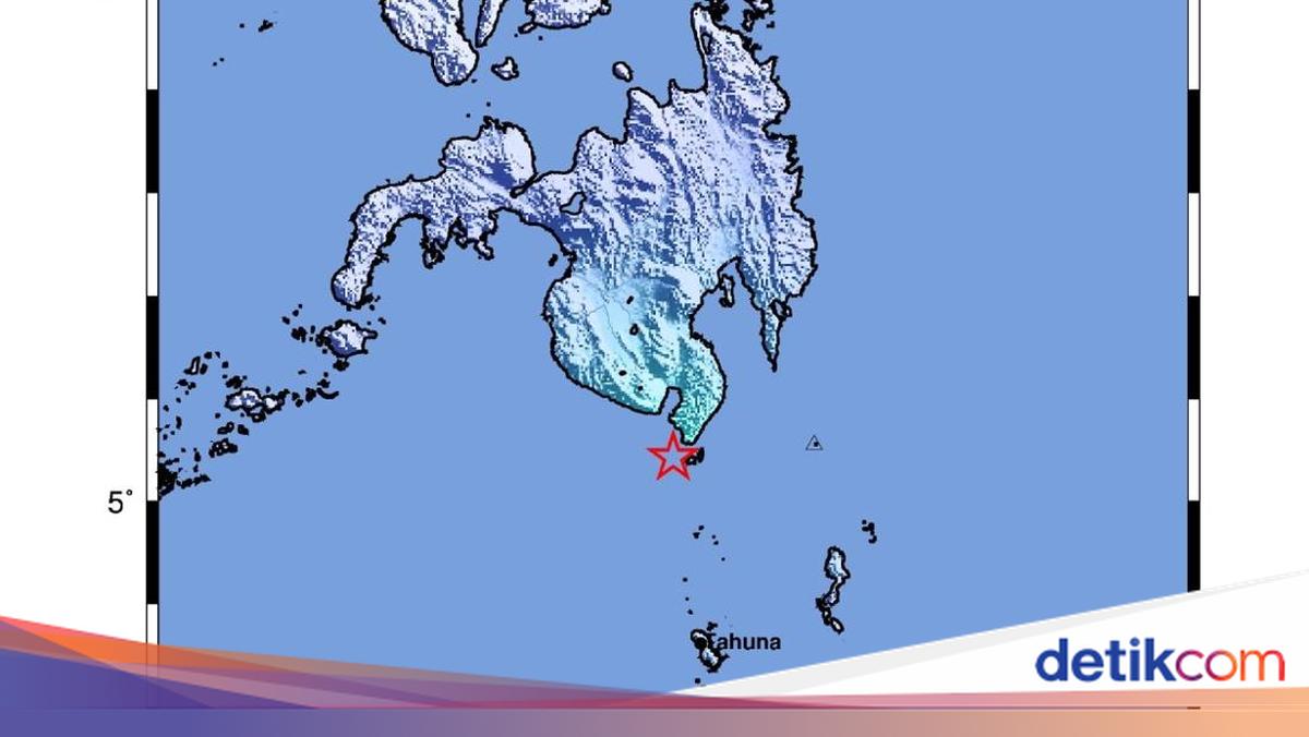 Rangkaian Gempa Maut di Filipina, Laut Sangihe Sulut Diguncang Gempa M 5,1