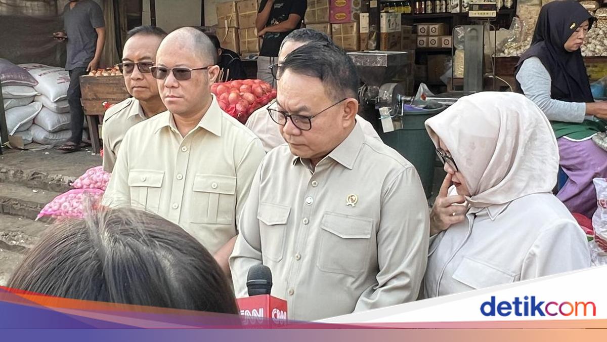 KSP Sidak Pasar Kramat Jati-Cipinang, Pastikan Pasokan Pangan Aman