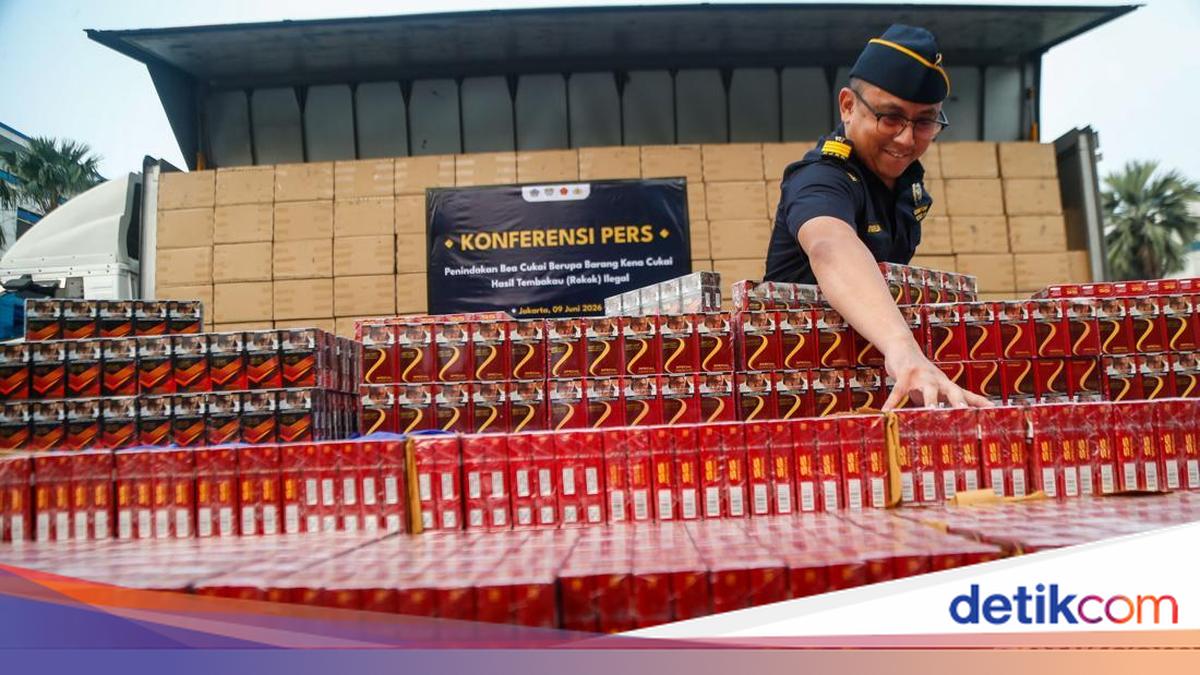 Operasi Gabungan Bongkar Jaringan Rokok Ilegal, 8,9 Juta Batang Diamankan