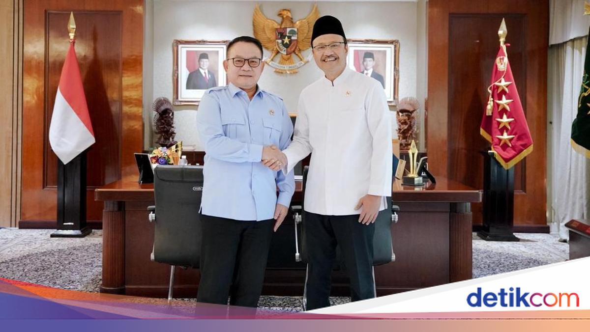 Temui Kepala KSP, Mensos Gus Ipul Bahas Perkembangan Sekolah Rakyat