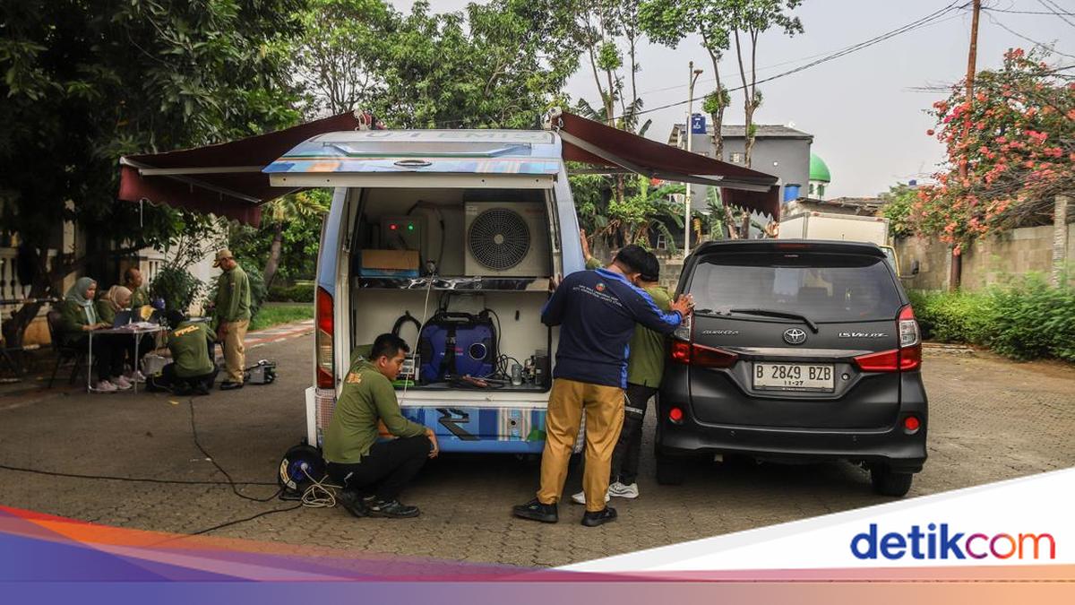 Perang Melawan Polusi, Ratusan Kendaraan Serbu Uji Emisi Gratis di Jakarta Utara