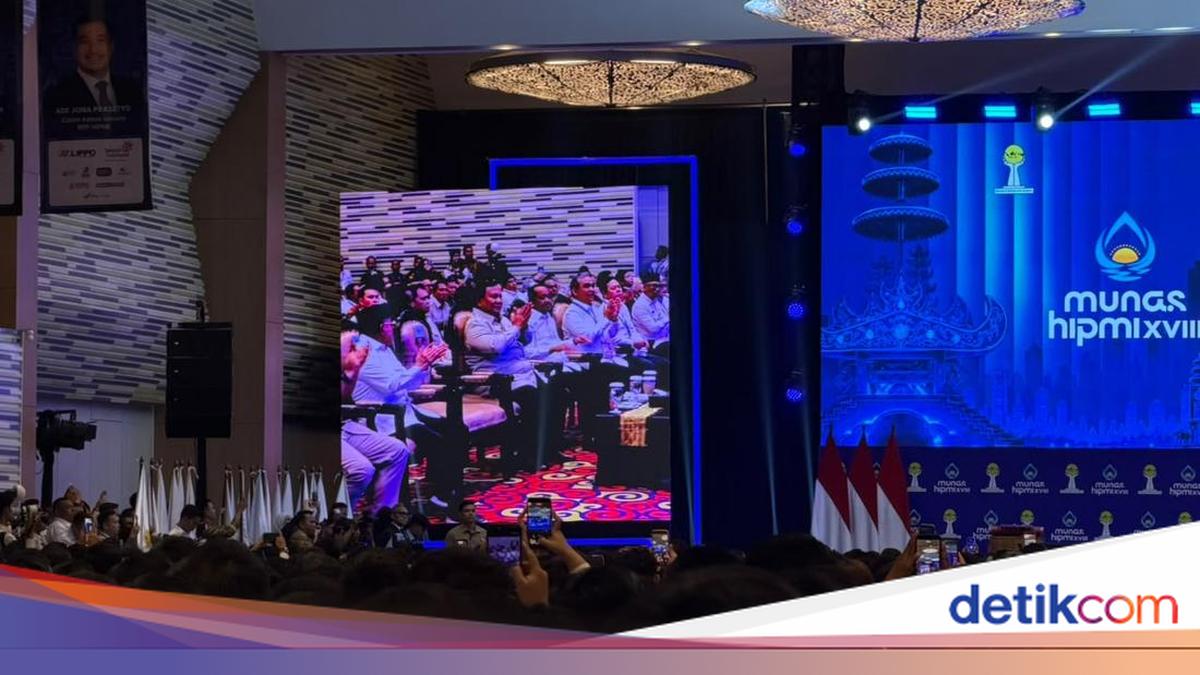 Prabowo Hadiri Pembukaan Munas HIPMI di Lampung