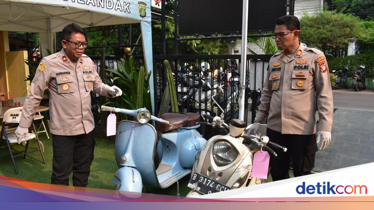 Kuli Bangunan Bobol Kafe di Cilandak, Vespa Antik 1965 Dibawa Kabur