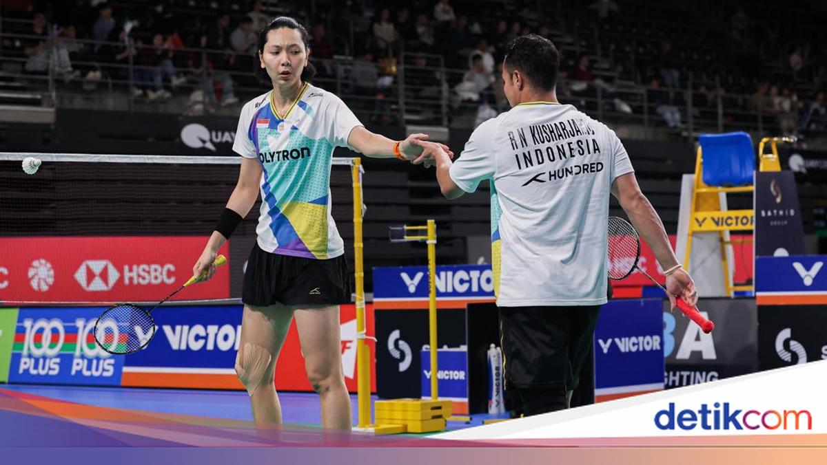 Hasil China Open 2026: Rehan/Gloria Kalah Dua Gim Langsung