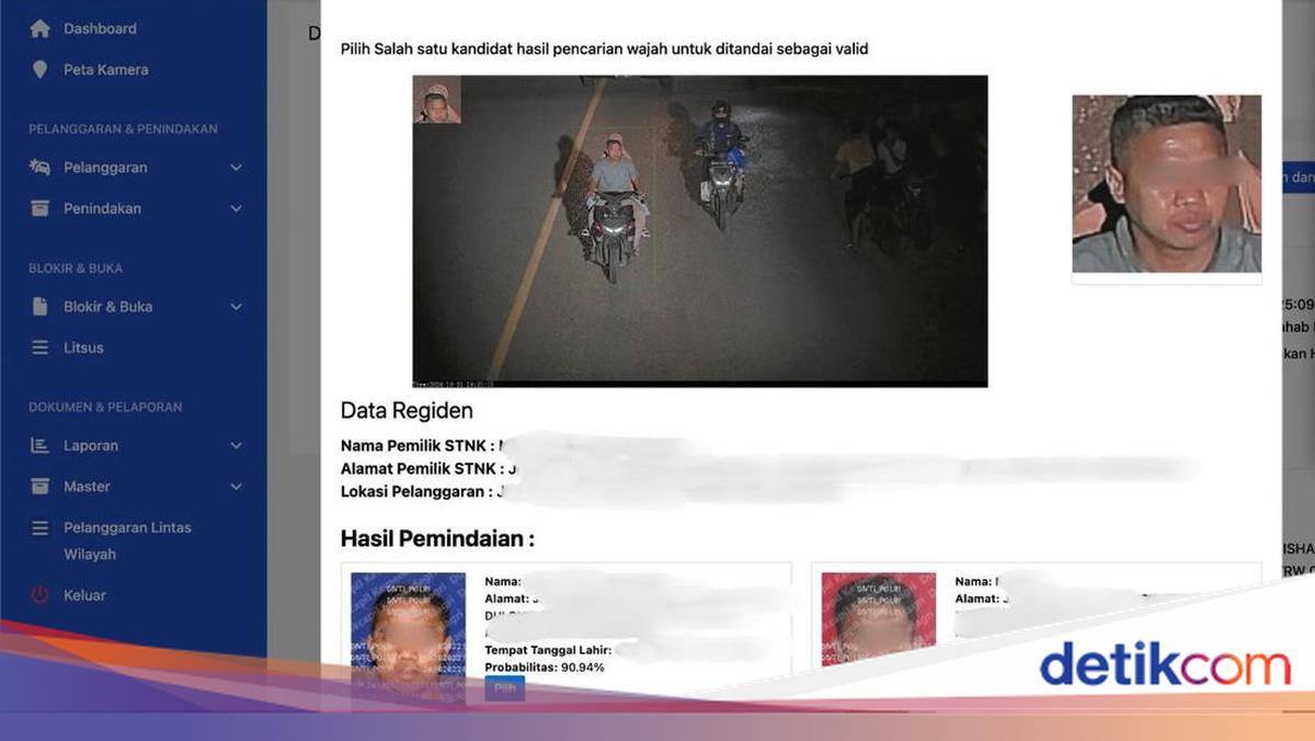 Face Recognition ETLE Nasional Perkuat Kemampuan Polri Ungkap Kejahatan Jalanan