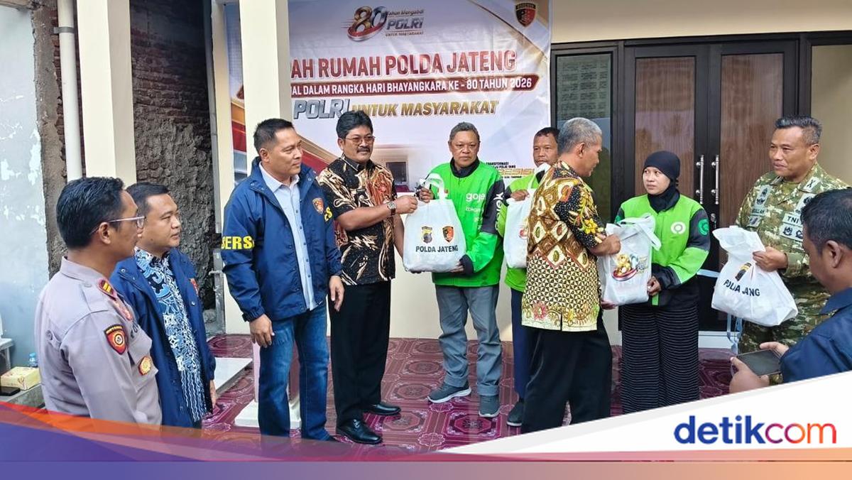 Sambut Hari Bhayangkara, Polda Jateng Bedah Rumah Korban Kebakaran di Semarang