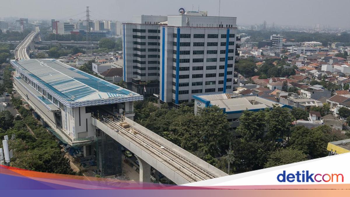 LRT Jakarta Fase 1B Hampir Rampung, Progres Pembangunan Capai 93 Persen