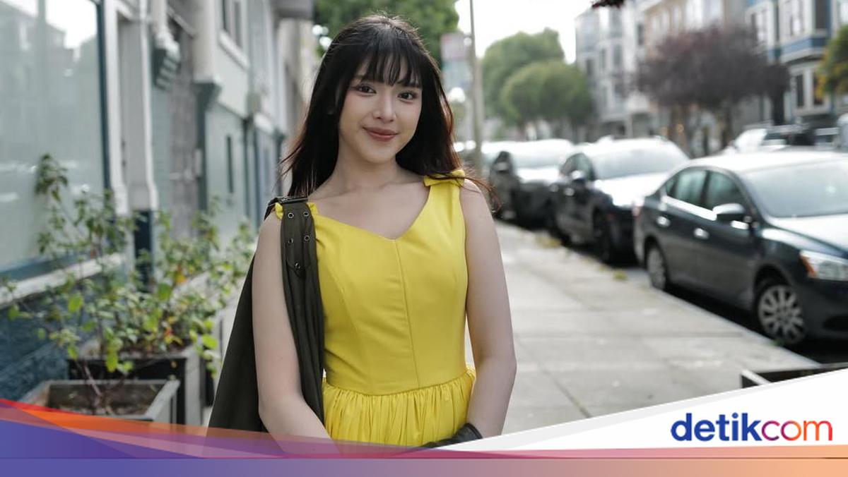 Gaya Kece Tiara Andini di San Francisco