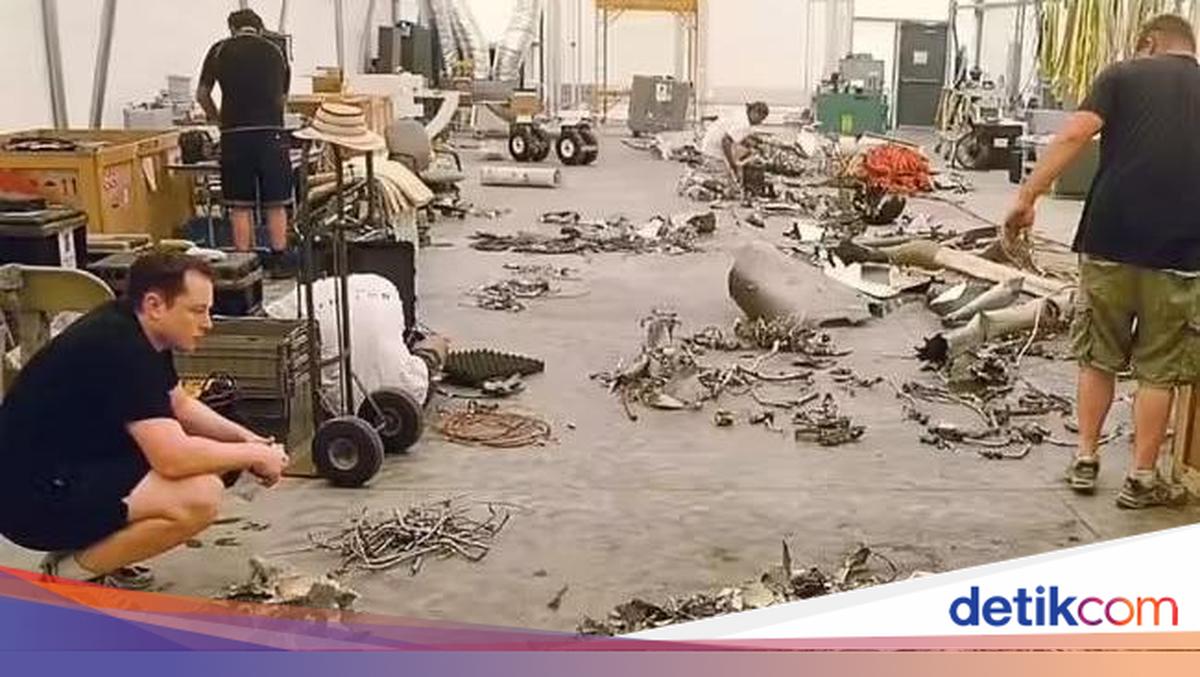 Ilustrasi gudang pertama SpaceX tempat Elon Musk memulai perusahaan antariksa