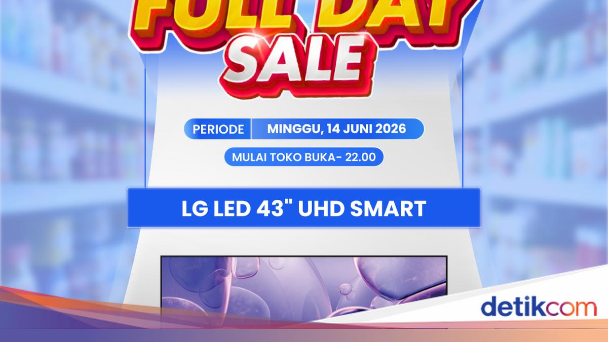 Beli TV 43 di Transmart Full Day Sale Bisa Semudah Ini