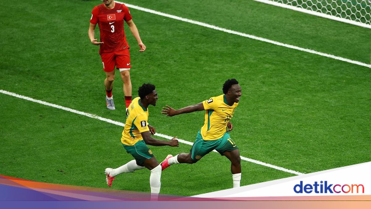 Babak I Australia Vs Turki: Socceroos Unggul 1-0