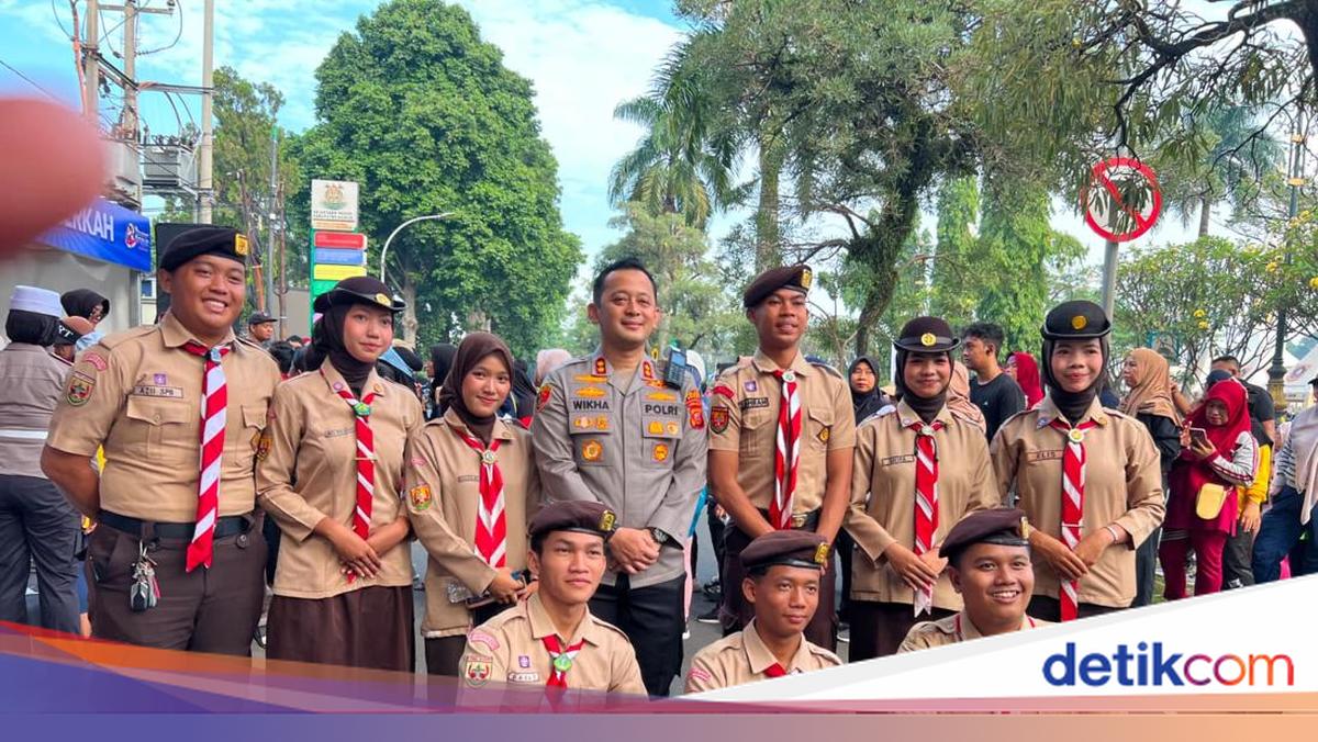 Rayakan Hari Bhayangkara ke-80, Polres Bogor Semarakkan CFD Bareng Ribuan Warga