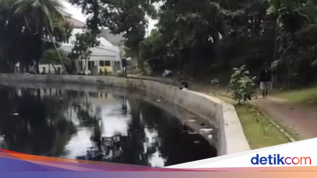 Situ Bahar Depok Menghitam dan Bau Diduga Tercemar Limbah, DLHK Bergerak