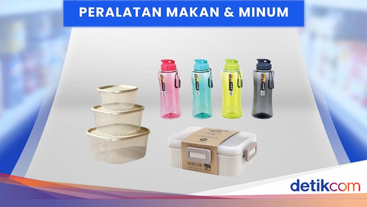 Serbu! Kotak Makan-Tumbler Murah Meriah di Transmart Full Day Sale