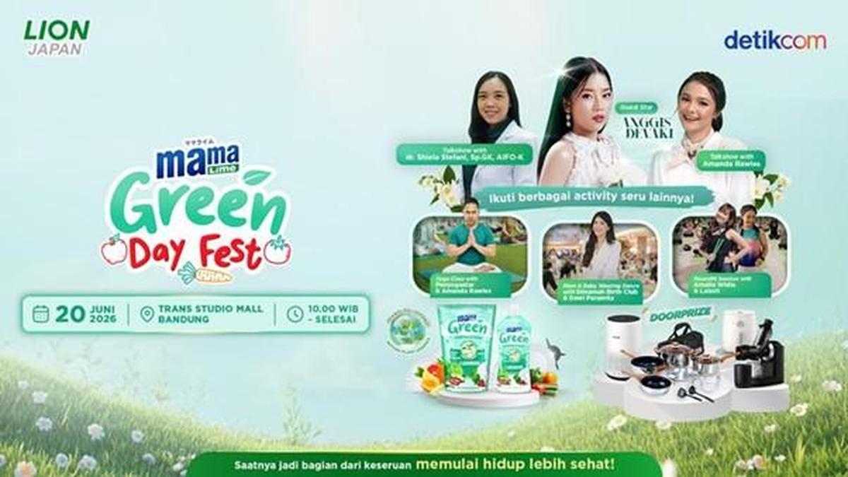 MAMA Lime Green Day Fest Ajak Warga Bandung Hidup Sehat dengan Cara Seru