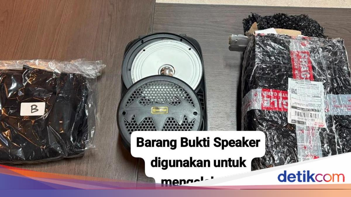 Bareskrim Bongkar Sabu dalam Speaker, Kaki Tangan Bandar Agung Apek Diciduk