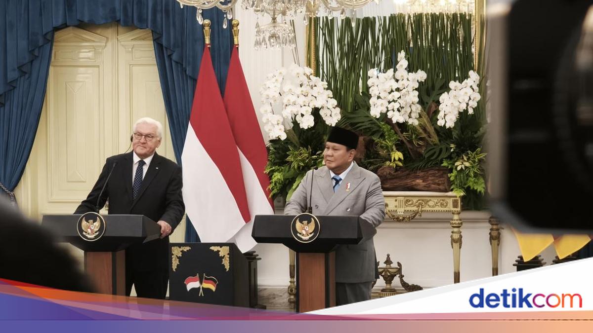 Prabowo Sapa Presiden Jerman di Istana: Guten Tag, Herzlich Willkommen
