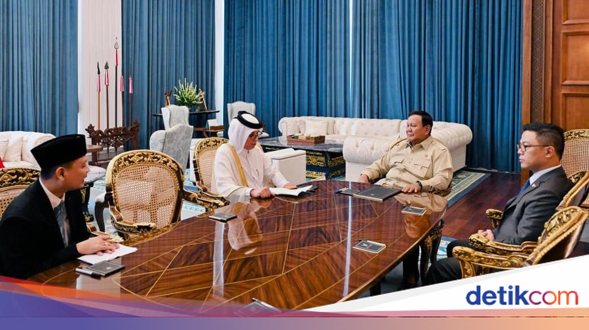 Prabowo Terima Menlu Qatar Bahas Investasi dan Rencana Kunjungan Sheikh Tamim