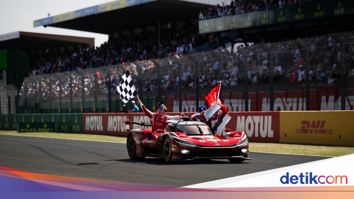 Hasil Balapan Le Mans 24 Jam: Toyota Juara, Pebalap RI Finis Segini