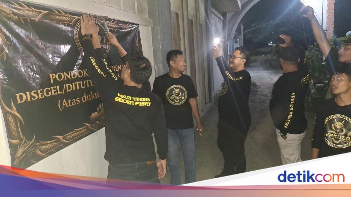 Yakuza Maneges Segel Ponpes Terkait Dugaan Pelecehan, Klaim Didukung Warga