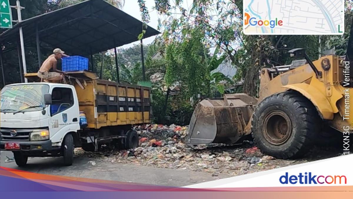 Viral Sampah Menumpuk di TPS Tanah Baru, DLHK Depok Angkut Bertahap