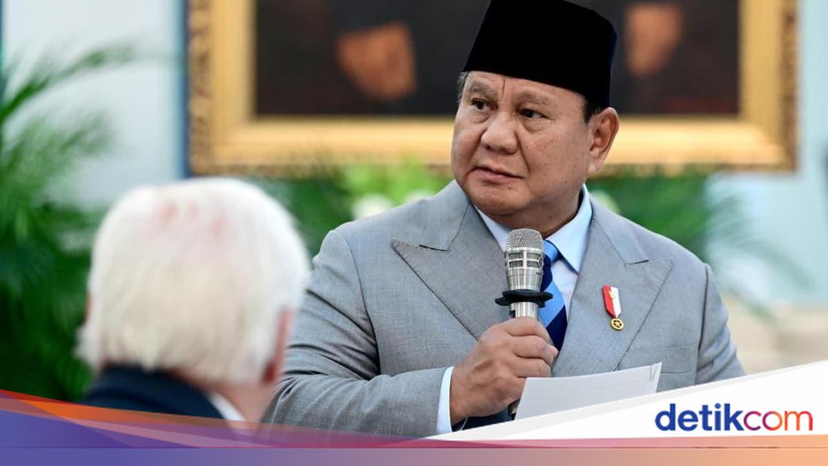 Jamu Presiden Steinmeier, Prabowo Cerita Pengalaman Jalani Pelatihan di Jerman
