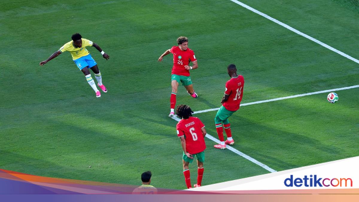Kencangnya Tendangan Vinicius