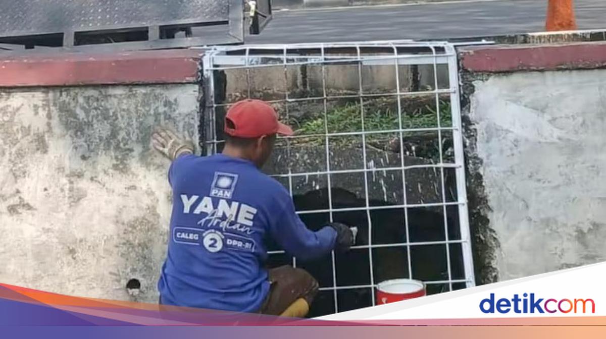 Gorong-gorong yang Bikin Bocah Bogor Kejeblos Saat Pawai Obor Kini Ditutup