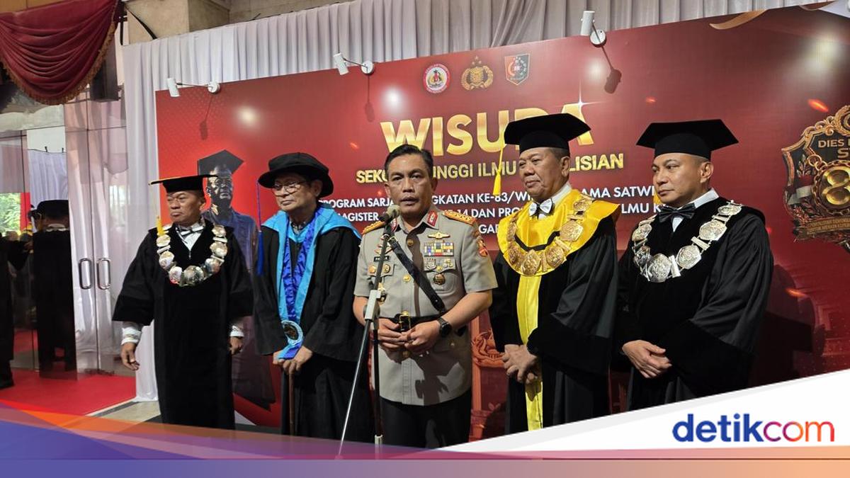 289 Perwira Polri Wisuda S1-S3, Kapolri Ingatkan Jaga Kepercayaan Masyarakat