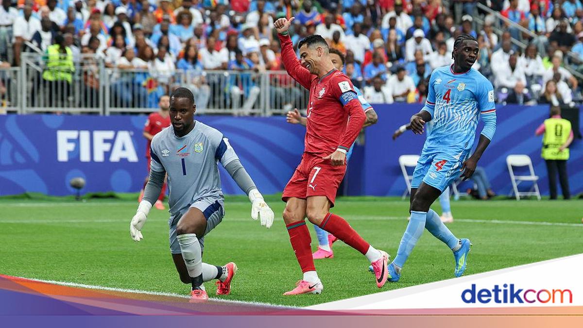Hasil Portugal Vs RD Kongo: Selecao das Quinas Tertahan 1-1
