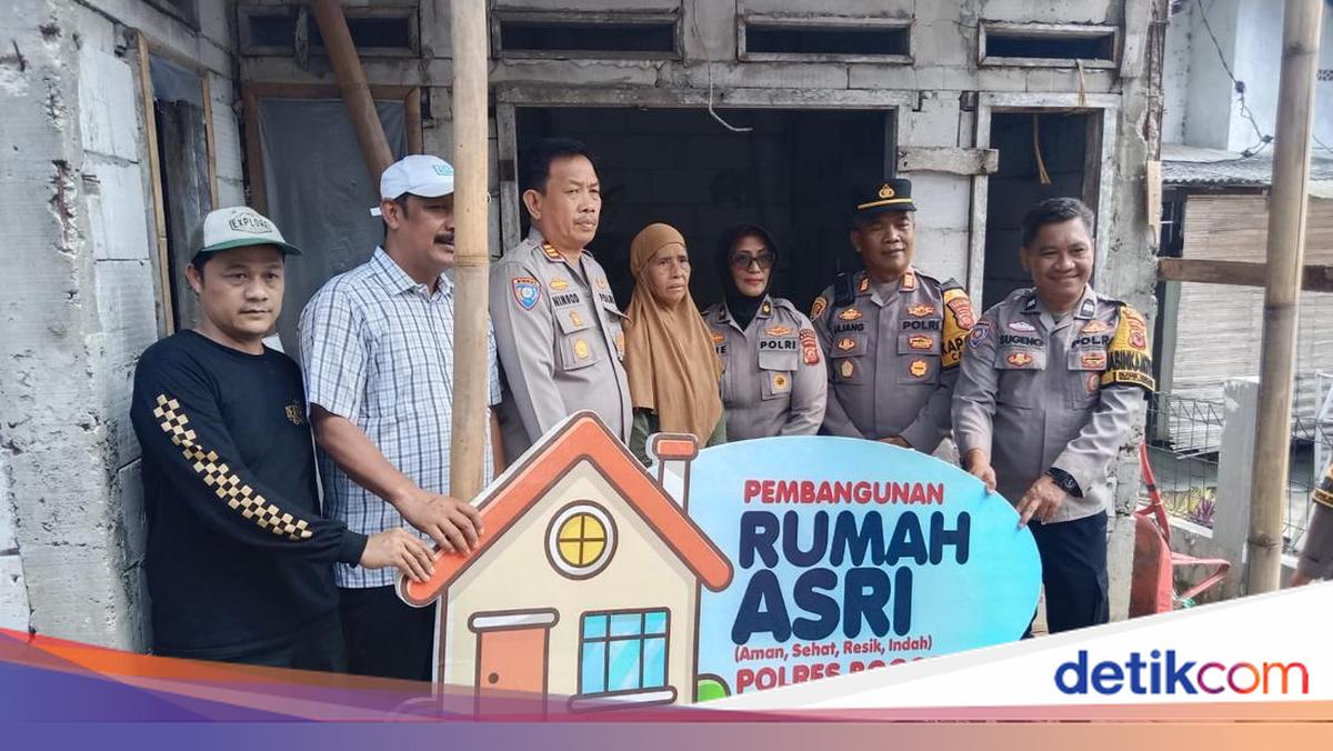 Sambut HUT Bhayangkara ke-80, Polres Bogor Bangun 8 Unit Rumah ASRI Tahap II
