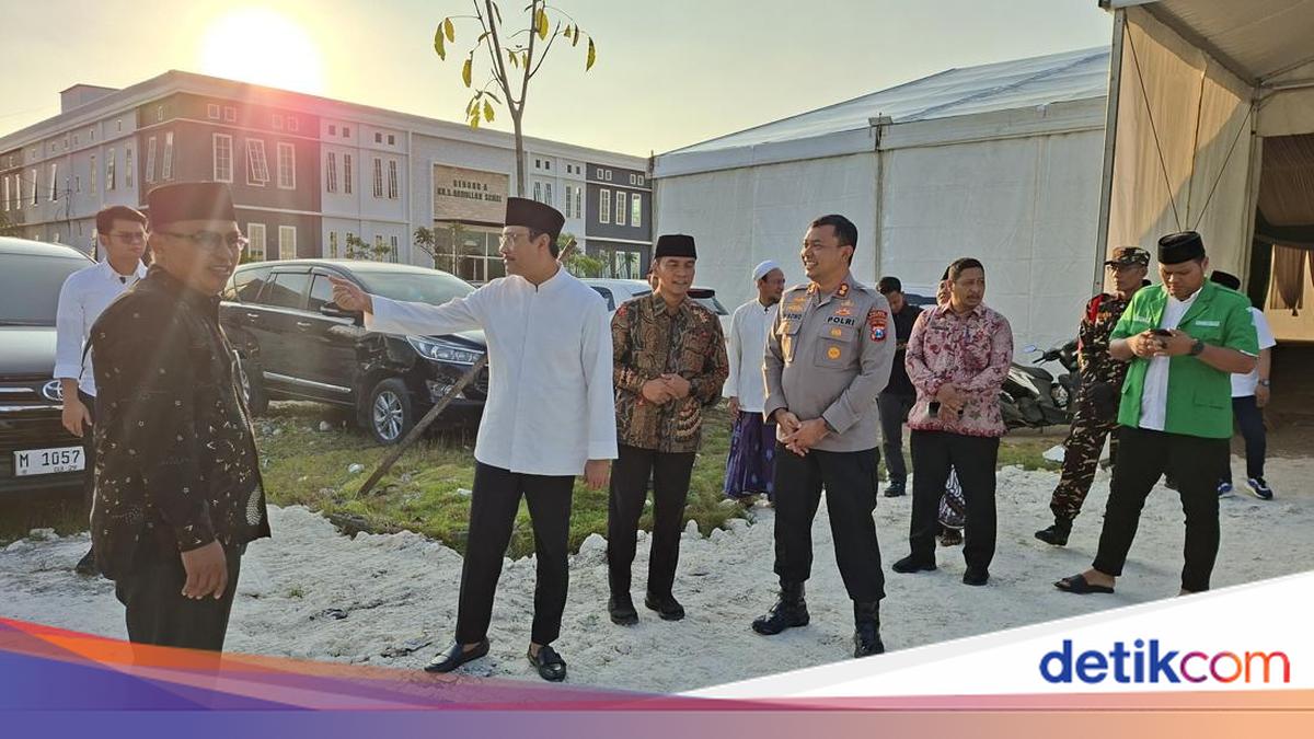 Gus Ipul Cek Lokasi Penutupan Konbes yang Akan Dihadiri Presiden