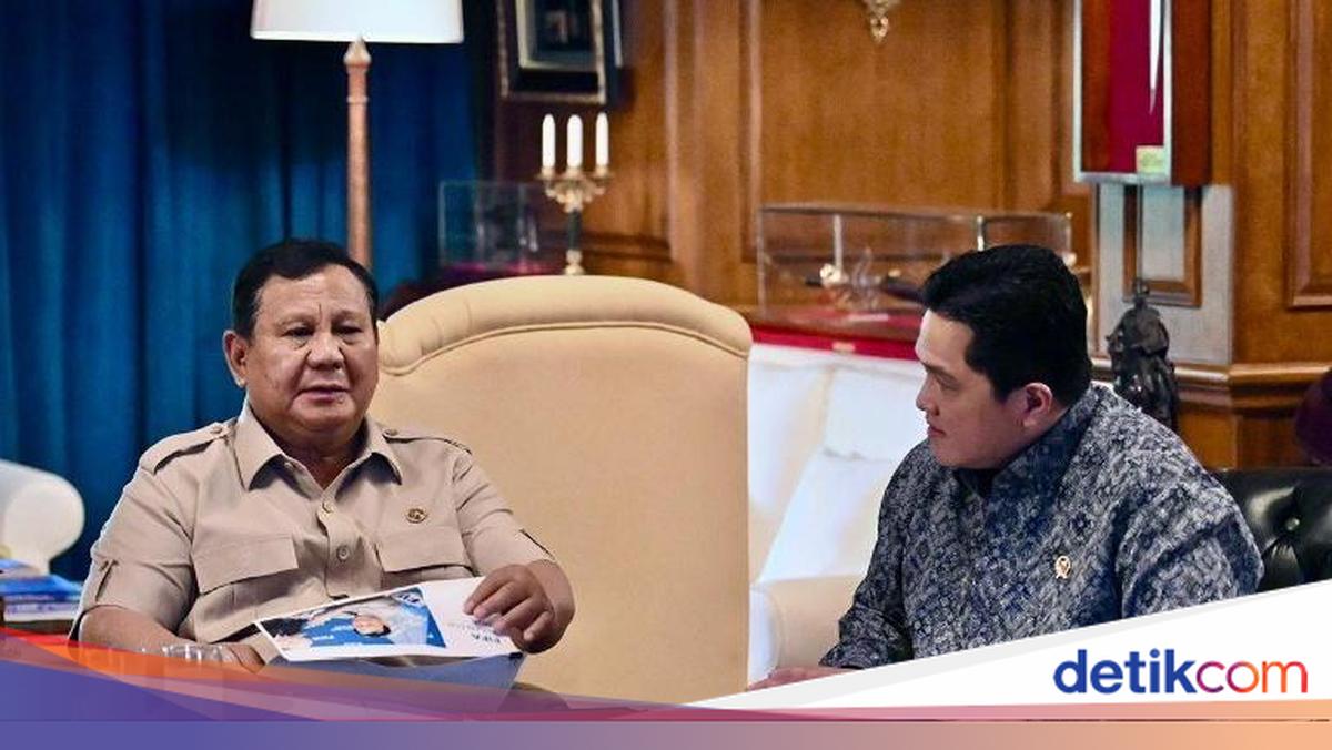 Erick Thohir dan Prabowo Bahas Penguatan Olahraga Nasional-Pembinaan Atlet