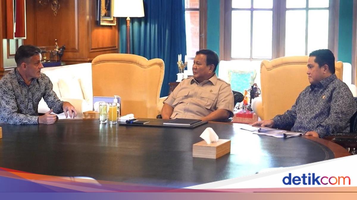 Bertemu Prabowo, John Herdman Berharap Bisa Bawa Timnas ke Piala Dunia 2030