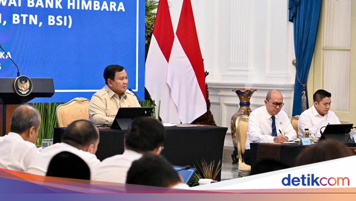 Kala Prabowo Panggil Bos Himbara ke Istana Setelah BI Rate Naik