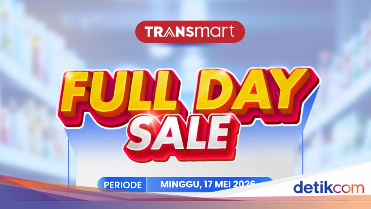 Transmart Full Day Sale Besok Datang Lagi! Nikmati Pesta Diskon 50% + 20%