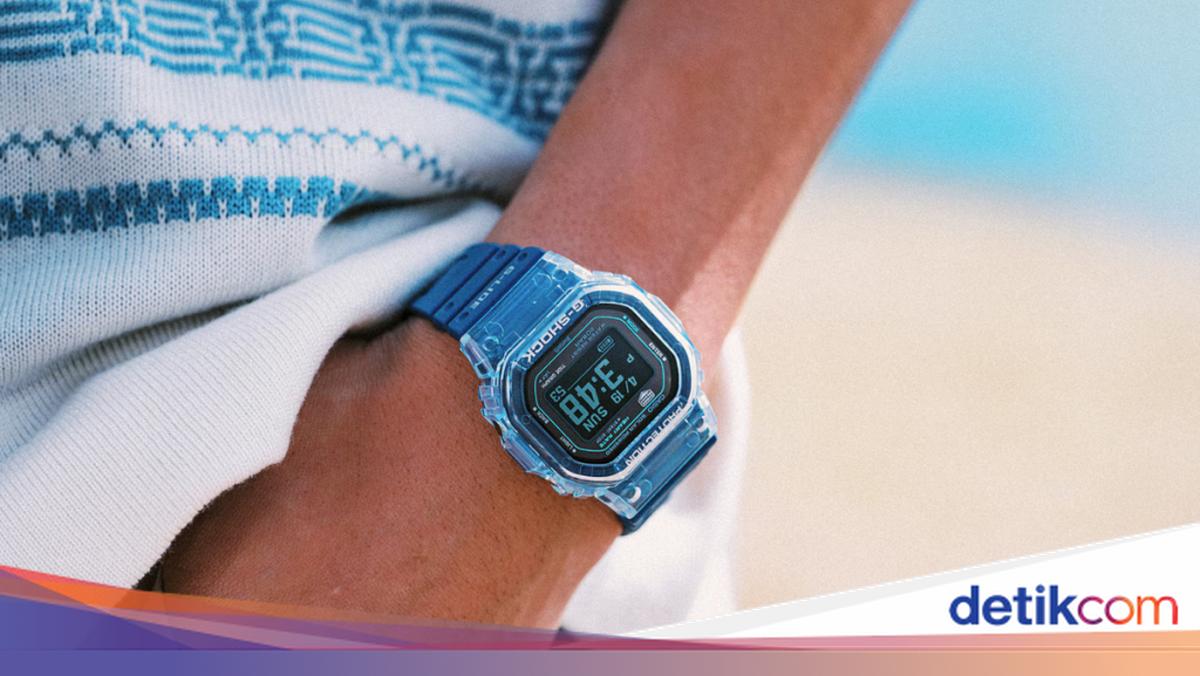 Casio G-Shock GBX-H5600 Meluncur, Bisa Pantau Detak Jantung dan Surfing
