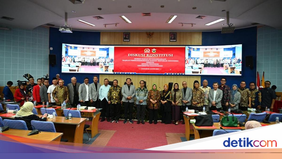 MPR Himpun Masukan Guru Besar Unhas untuk Kaji Ulang Konstitusi
