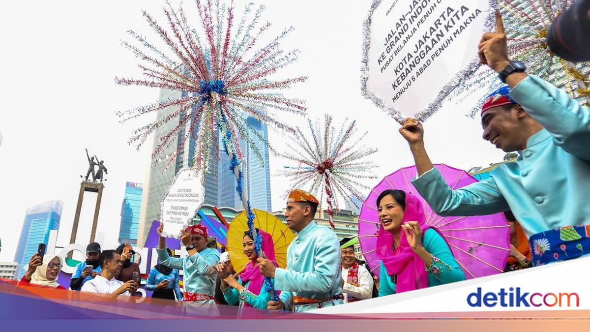 Ini Rangkaian Acara Peluncuran Logo 5 Abad Jakarta 27 Juni di Bundaran HI